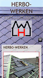 Mobile Screenshot of herbo-werken.be