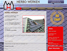 Tablet Screenshot of herbo-werken.be